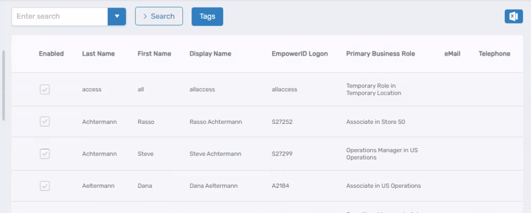 Workflow Page