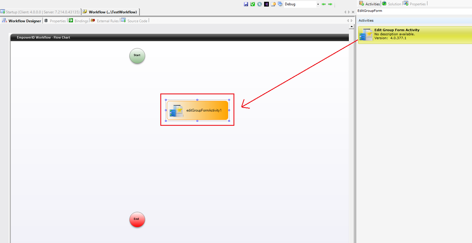 Workflow Page