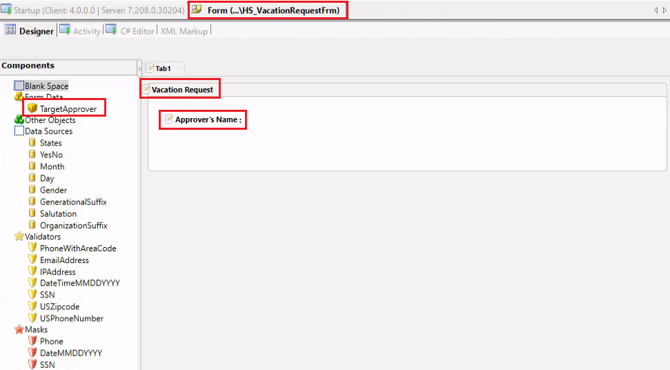 Workflow Page