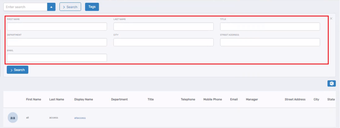 Workflow Page