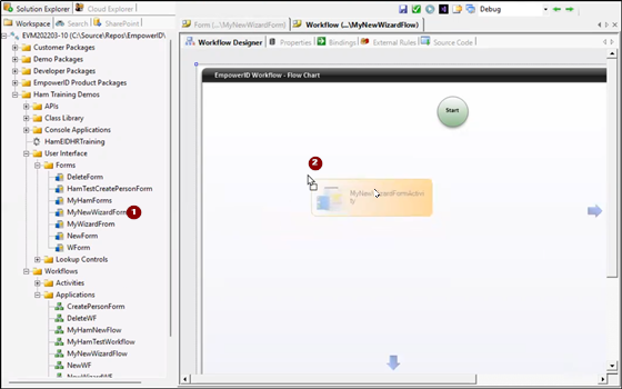 Workflow Page