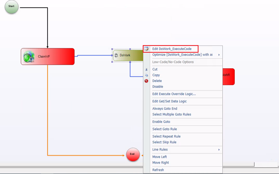 Workflow Page