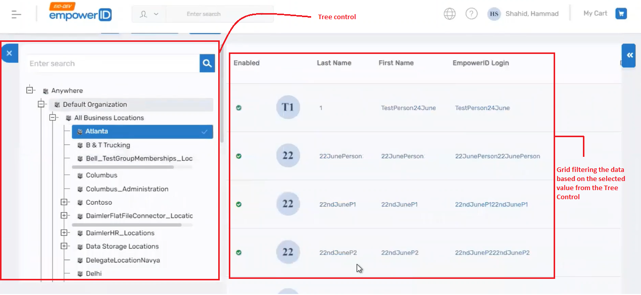 Workflow Page