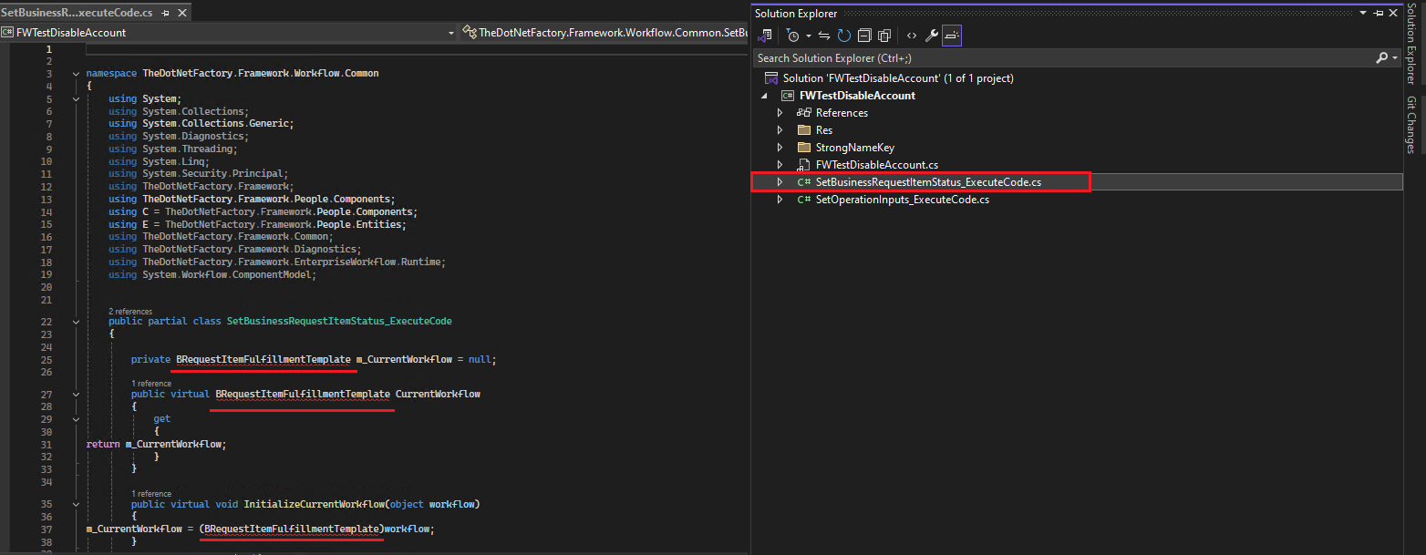 Workflow Page