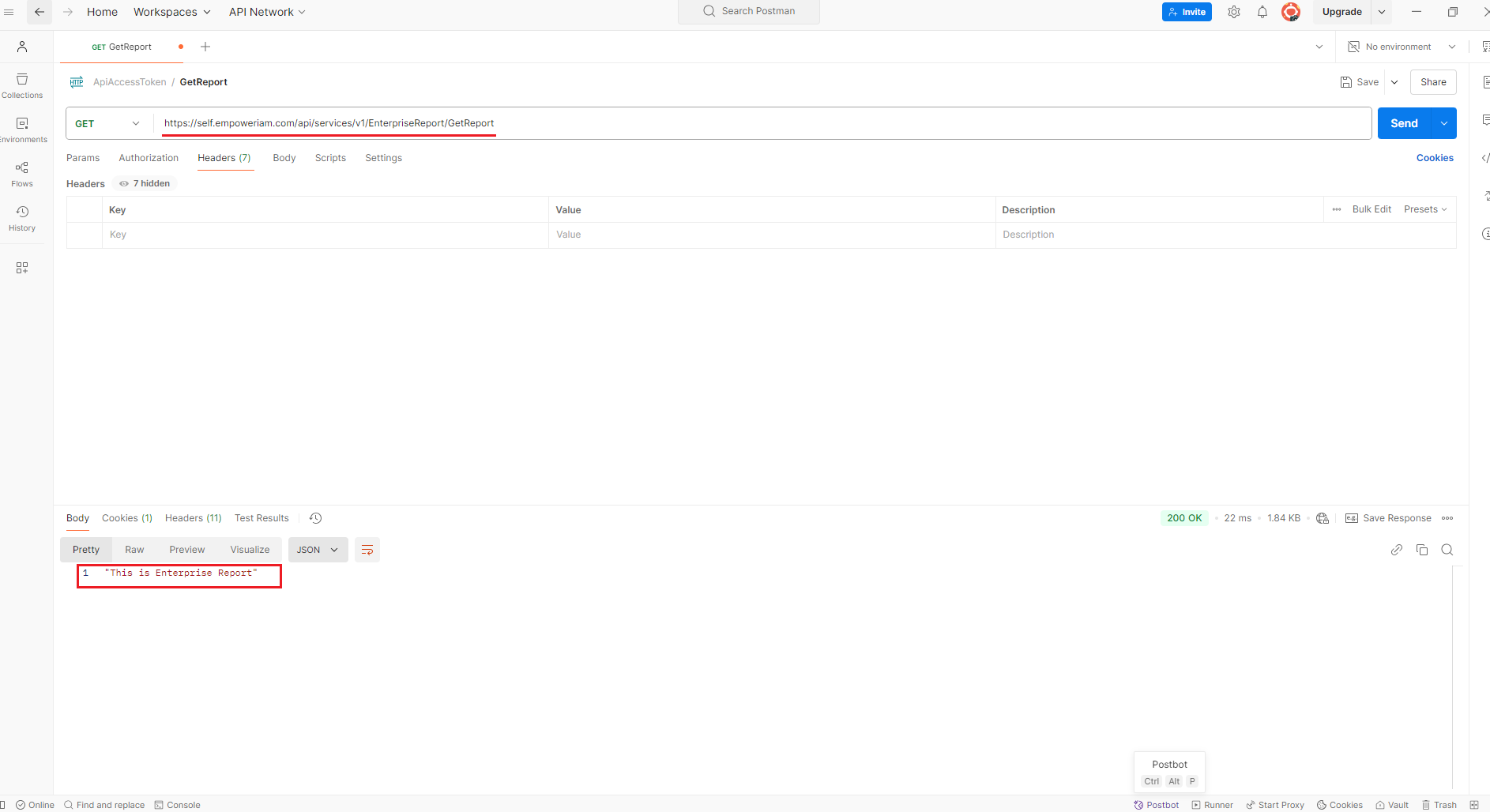 Workflow Page