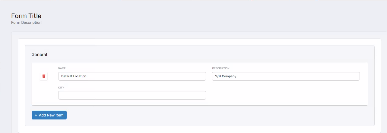 Workflow Page