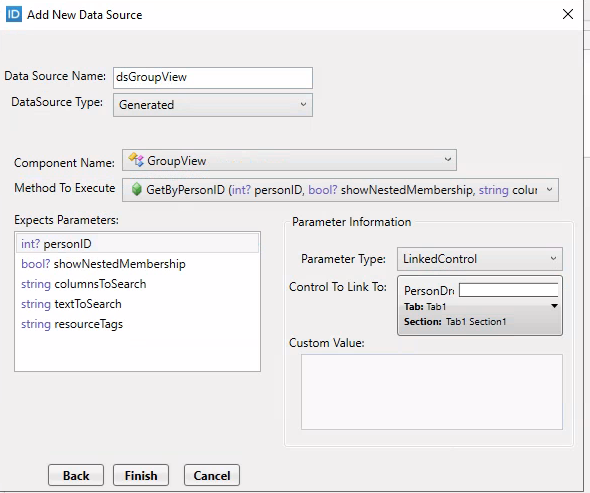 Workflow Page