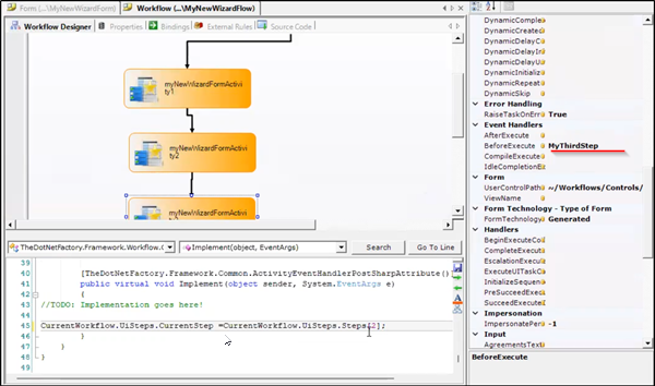 Workflow Page