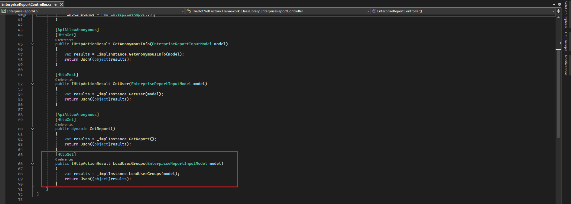 Workflow Page