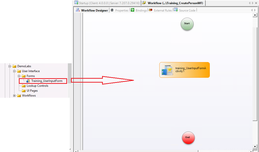 Workflow Page