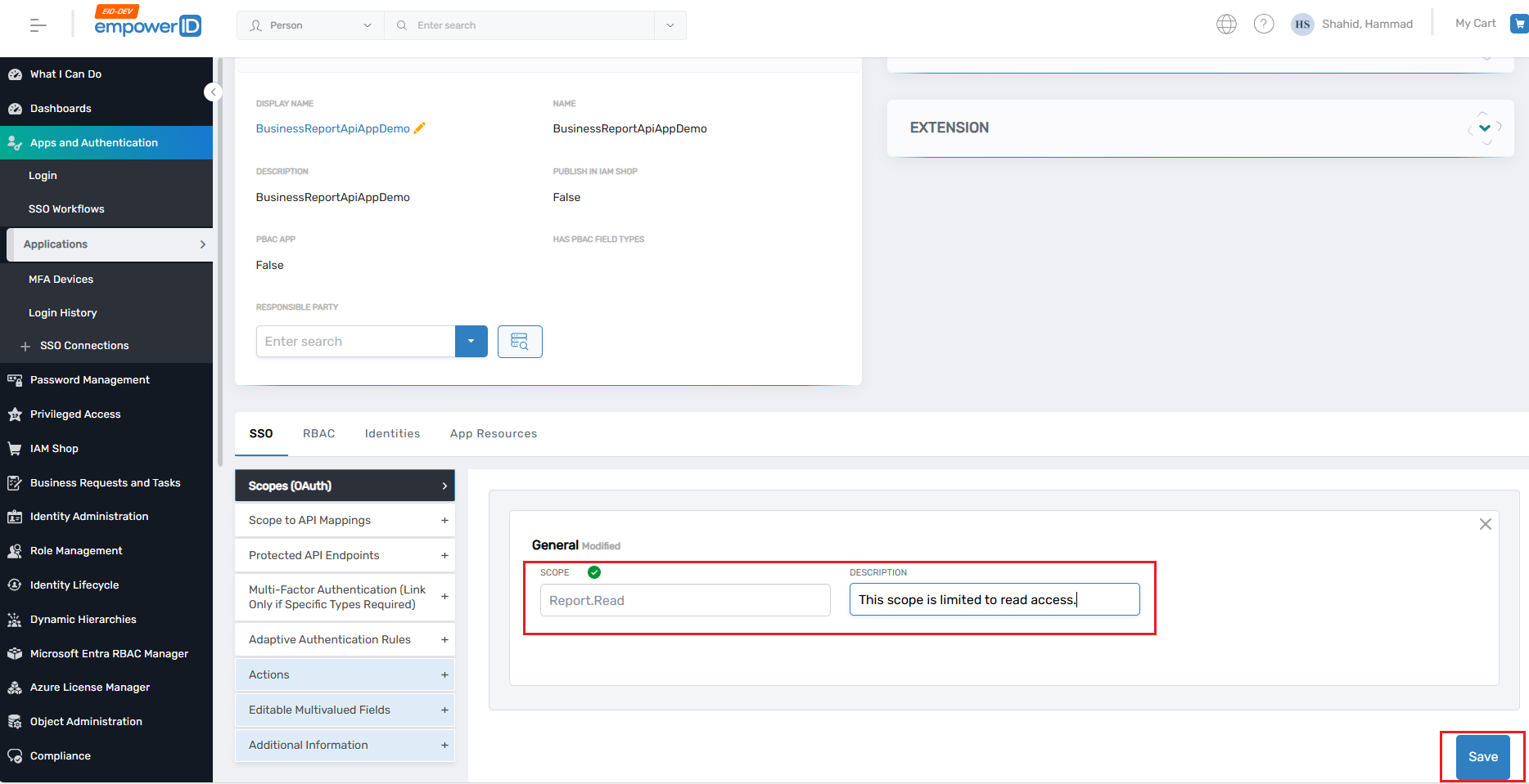Workflow Page