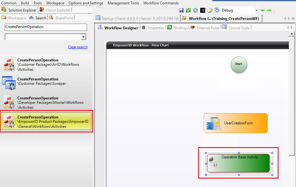 Workflow Page