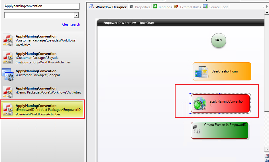 Workflow Page