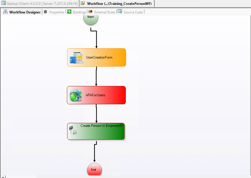 Workflow Page