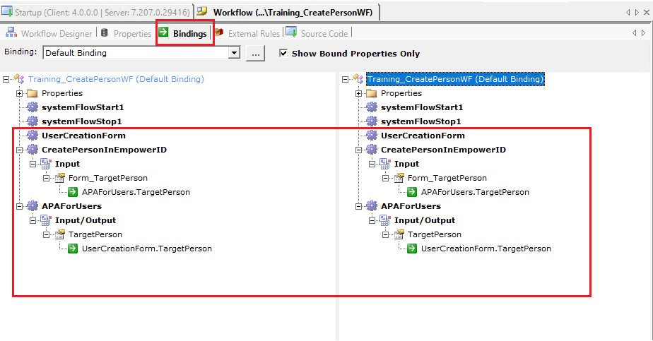 Workflow Page
