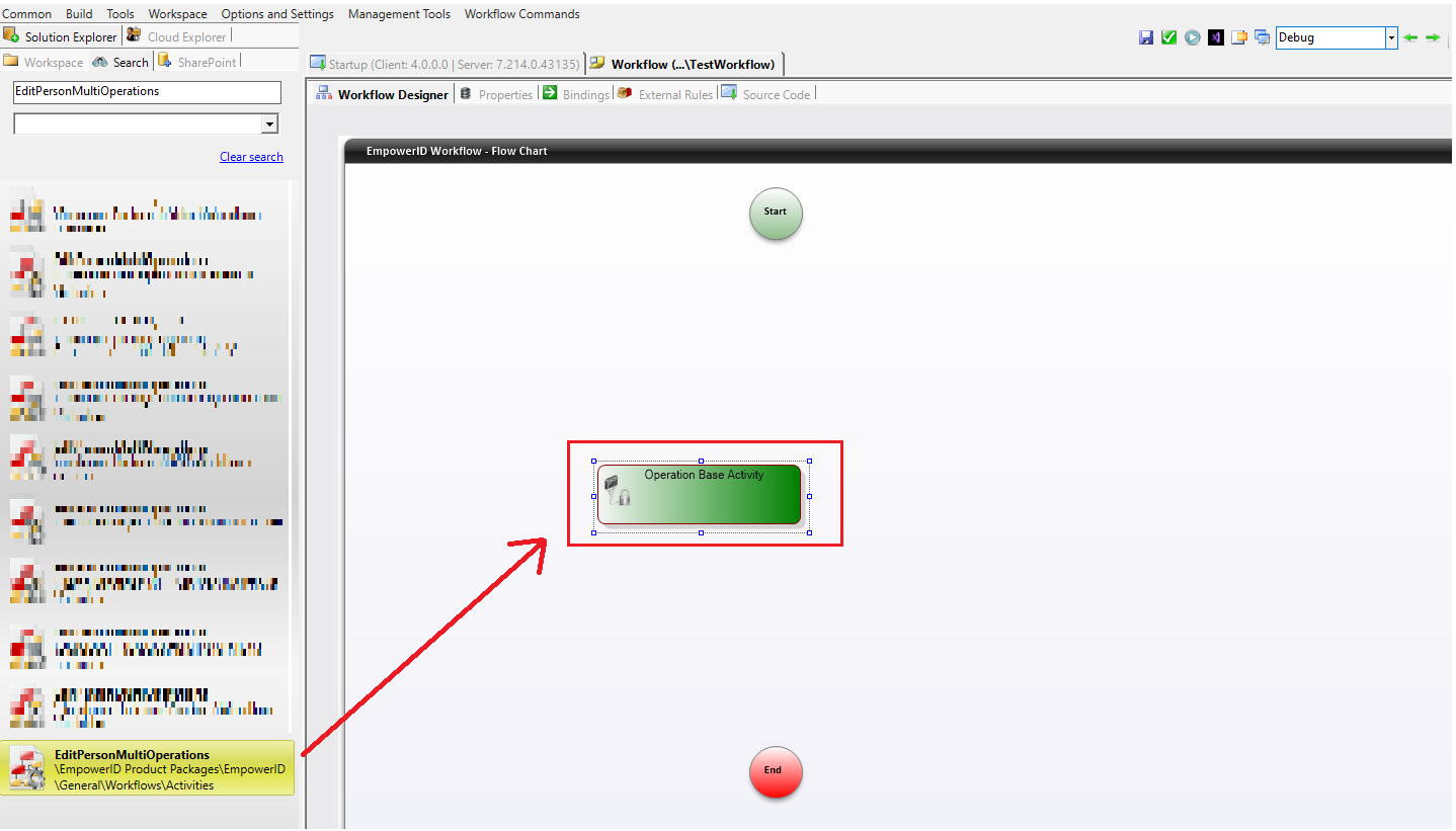 Workflow Page