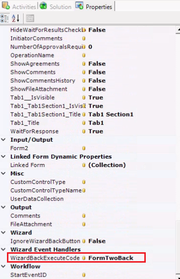 Workflow Page