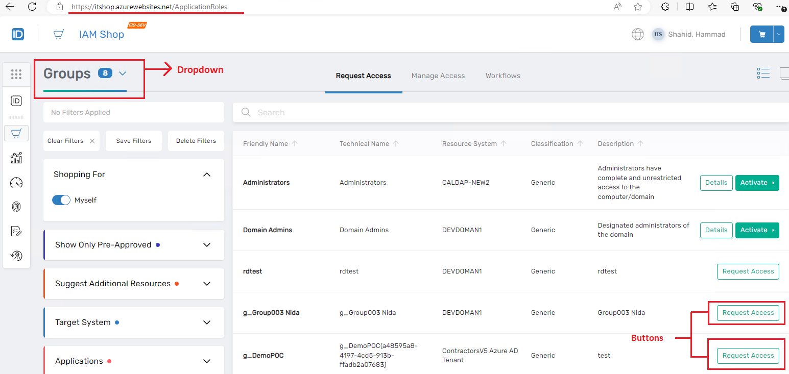 Workflow Page