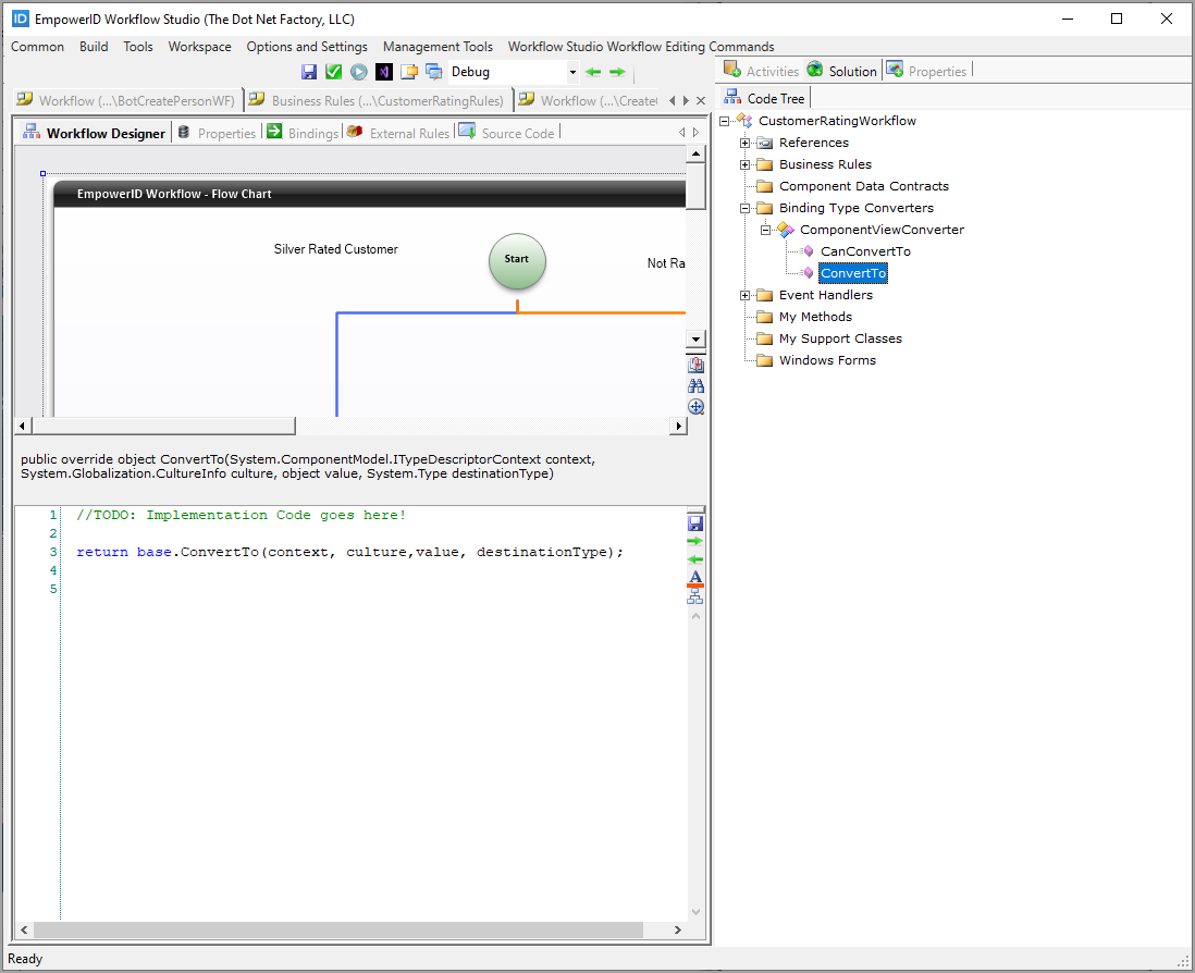 Workflow Page