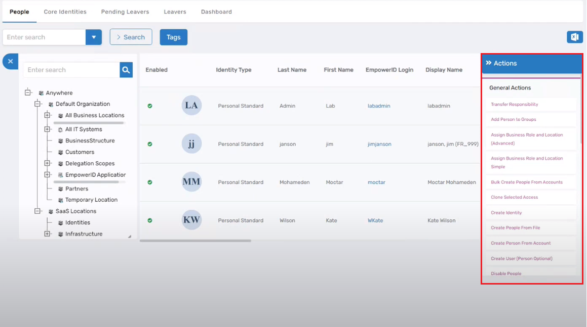 Workflow Page