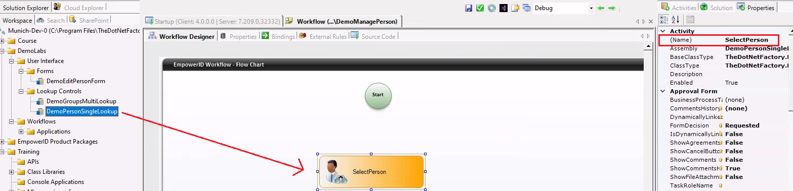 Workflow Page
