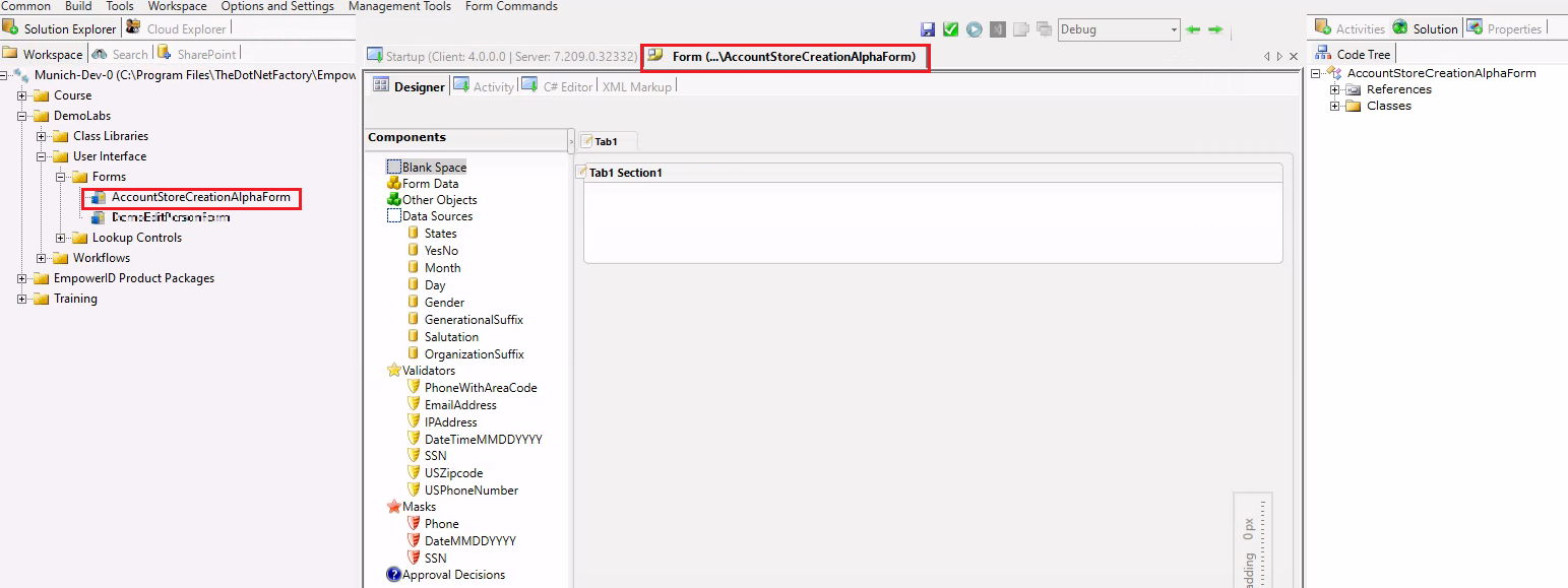 Workflow Page