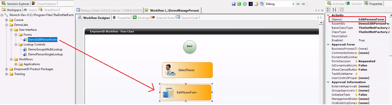 Workflow Page