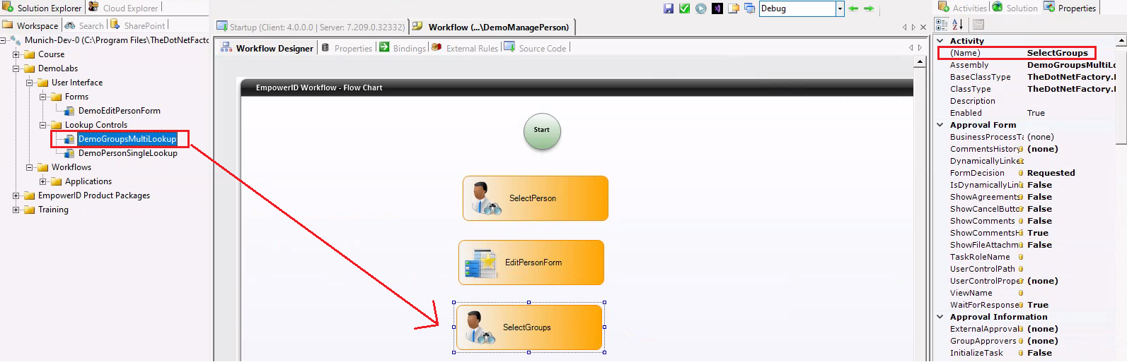 Workflow Page