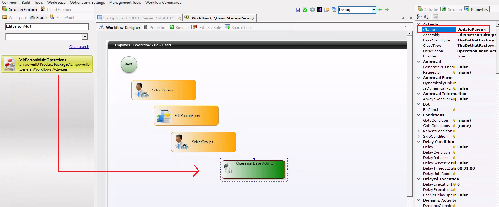 Workflow Page