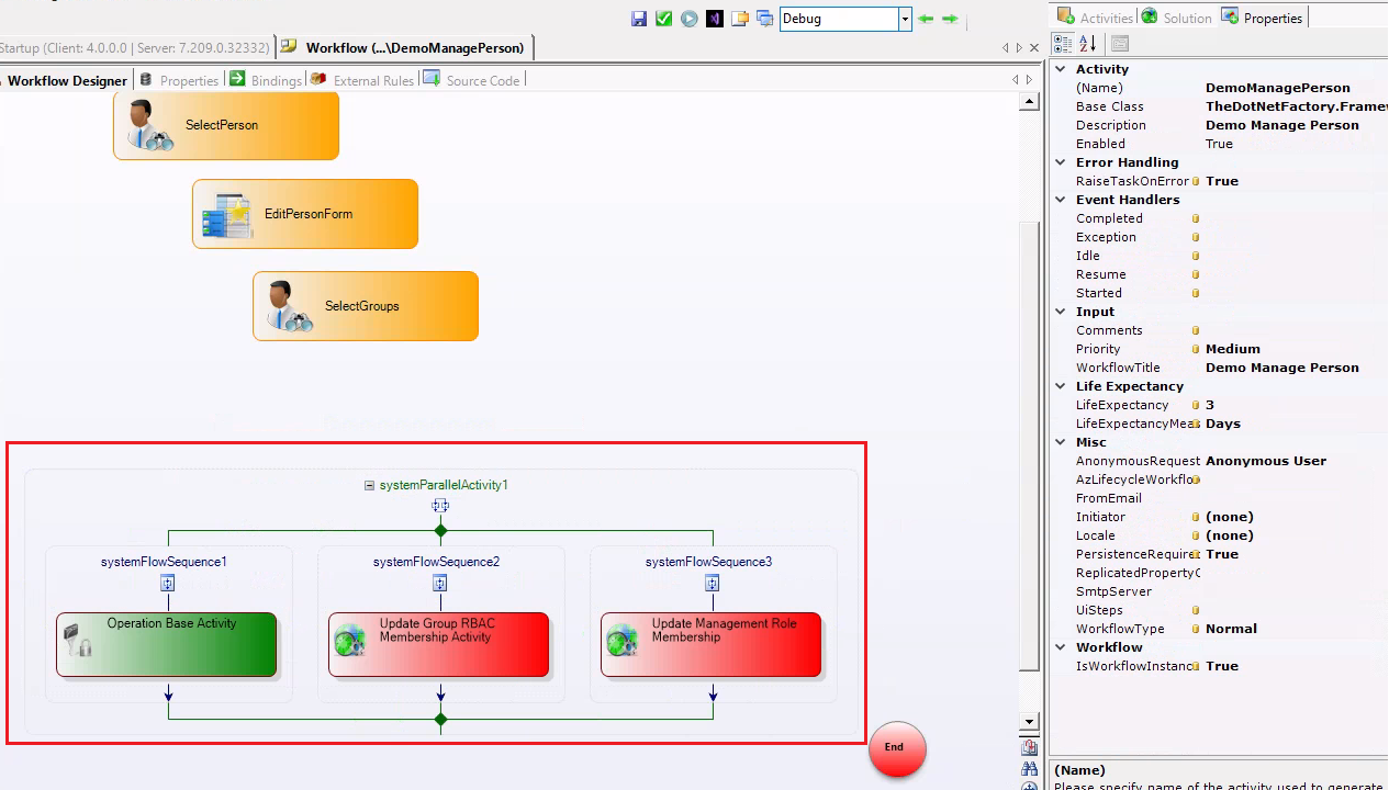 Workflow Page