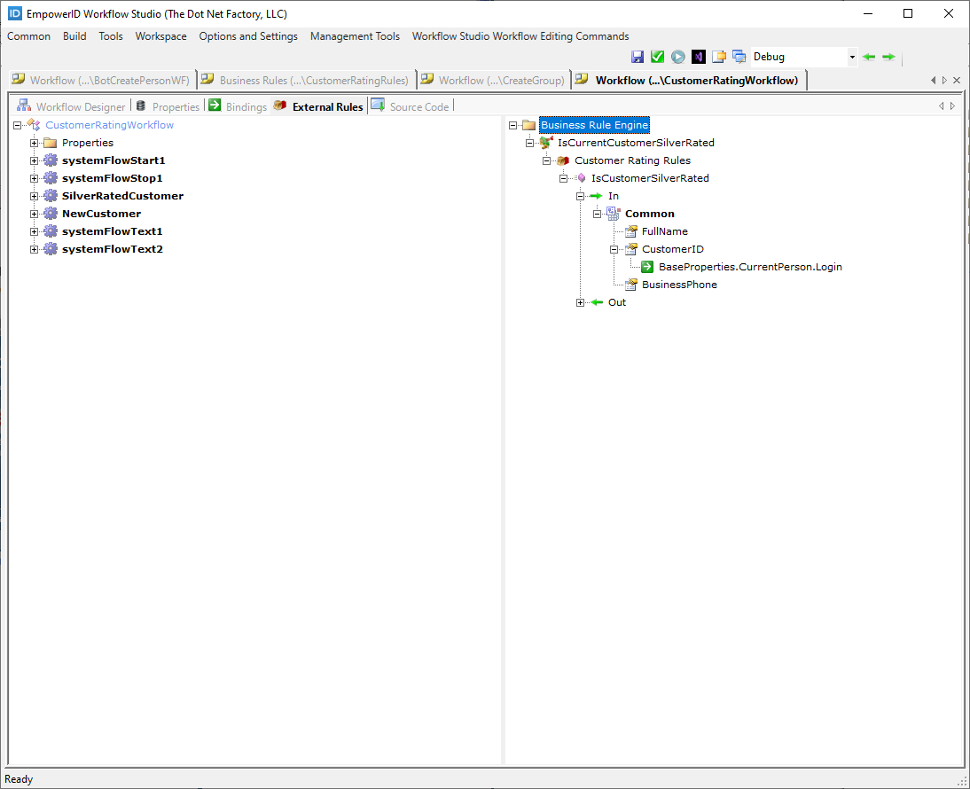 Workflow Page