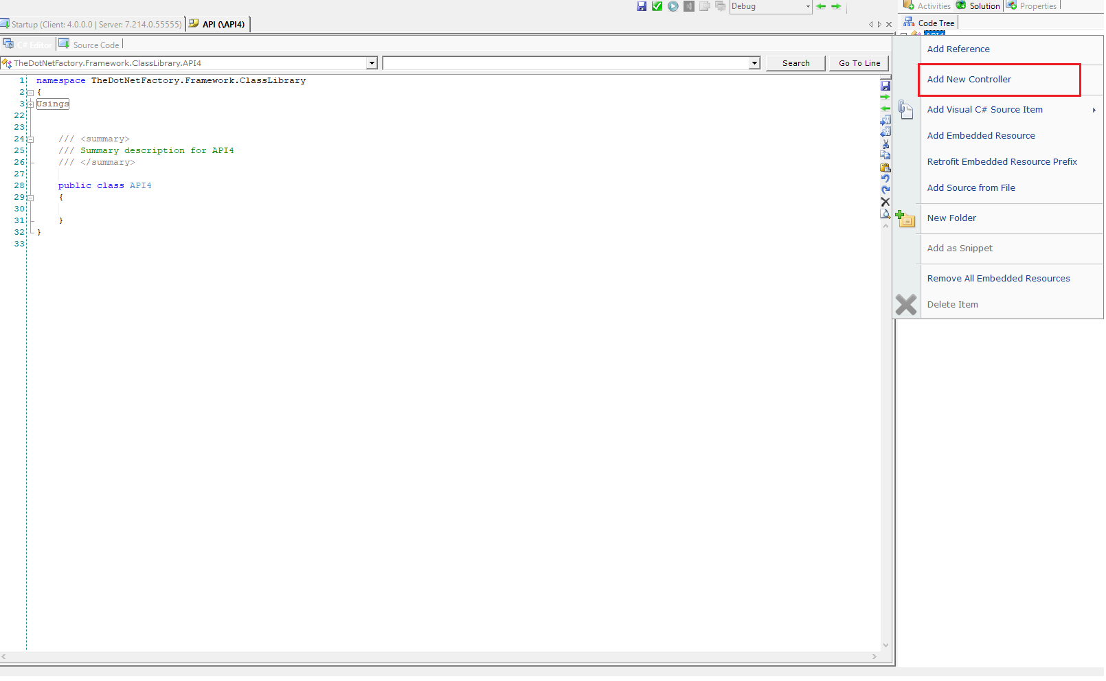 Workflow Page