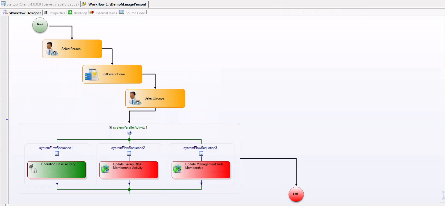 Workflow Page