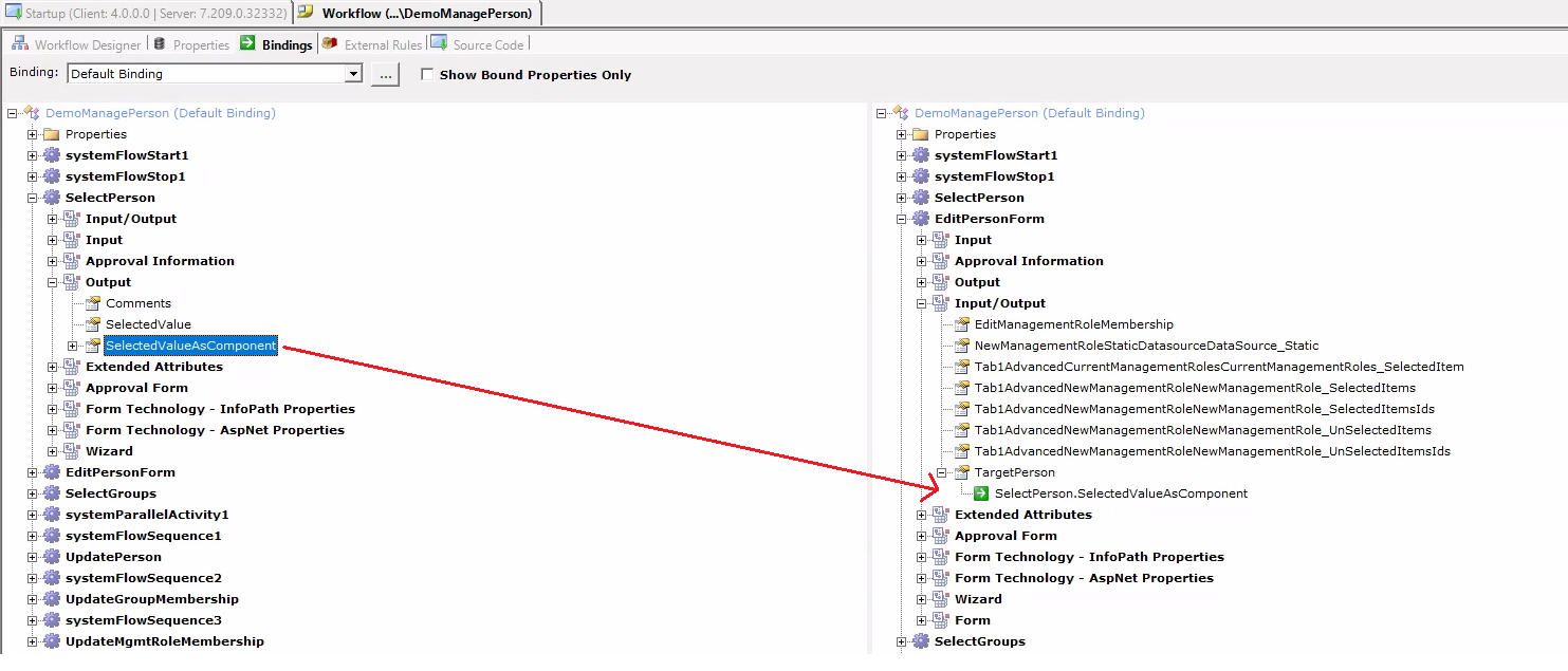 Workflow Page