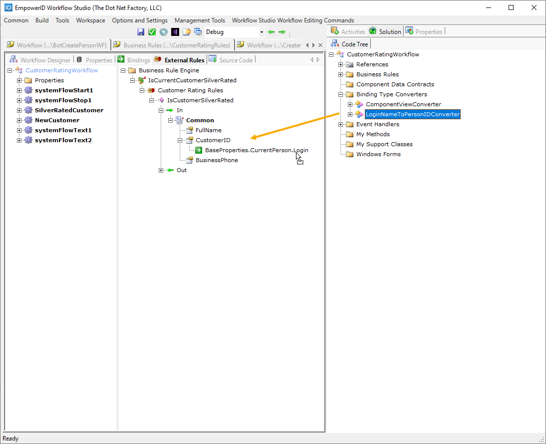 Workflow Page
