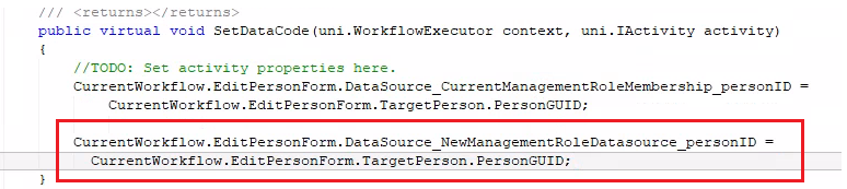 Workflow Page