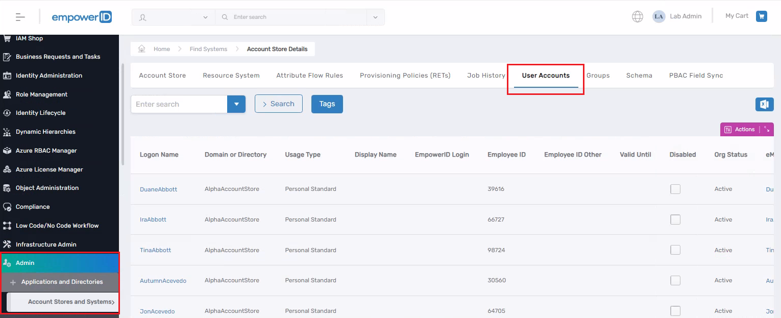 Workflow Page
