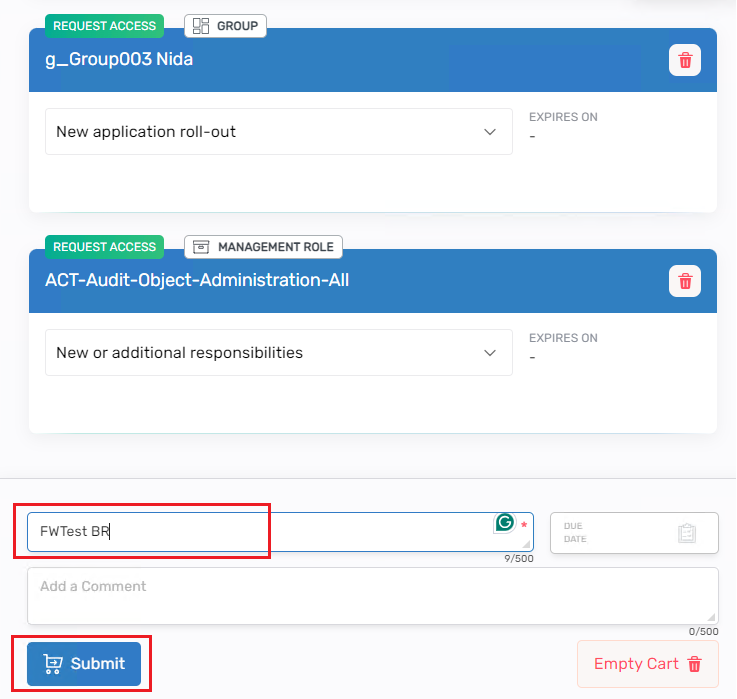 Workflow Page