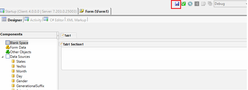 Workflow Page