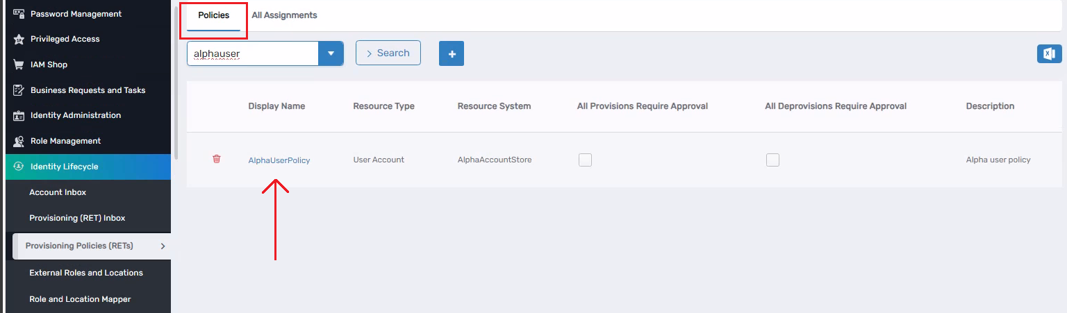 Workflow Page