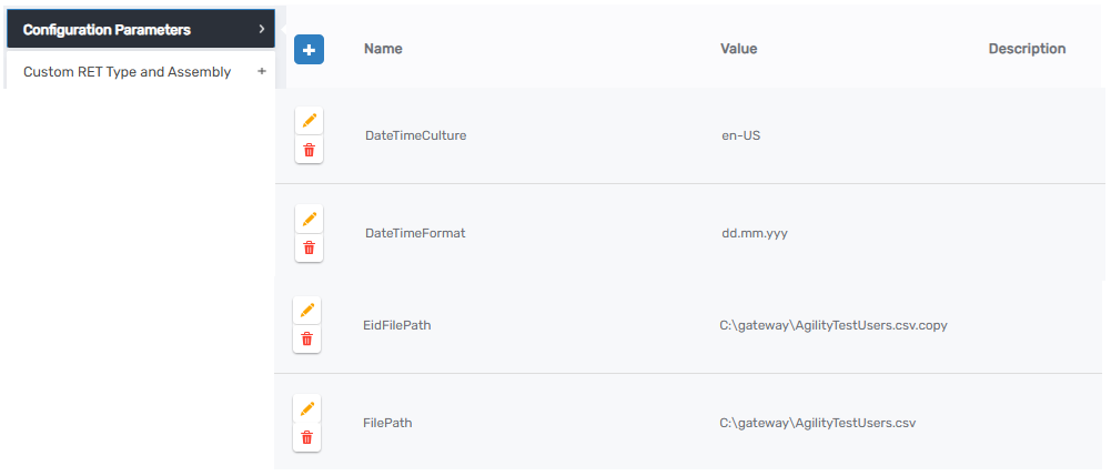 Resource System Settings