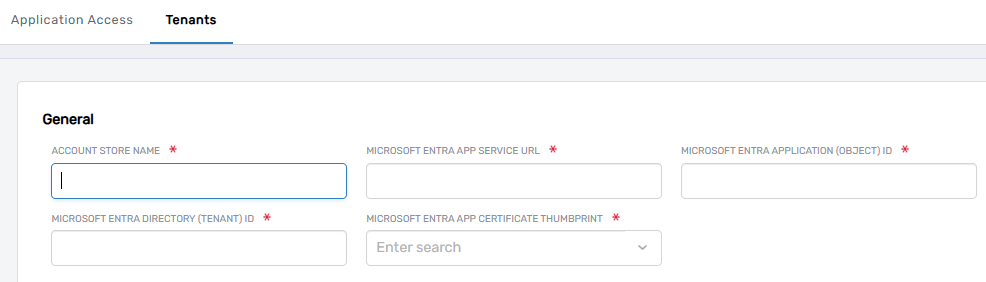 Entra ID Tenant Configuration