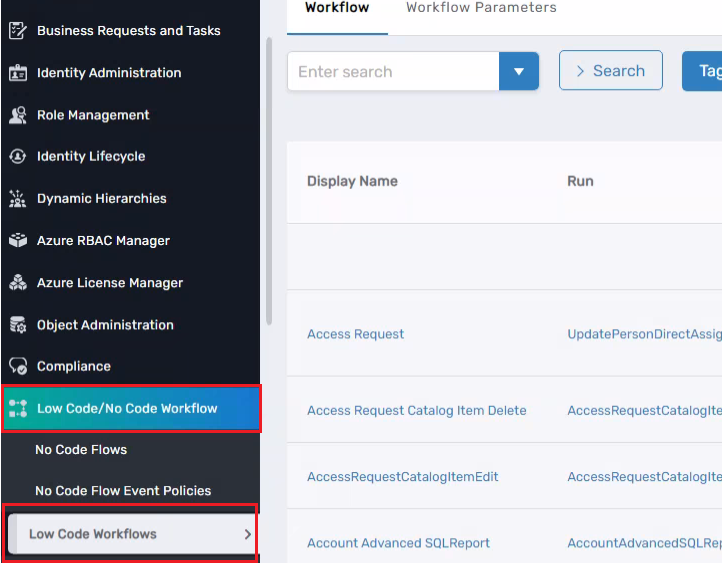Workflow Page