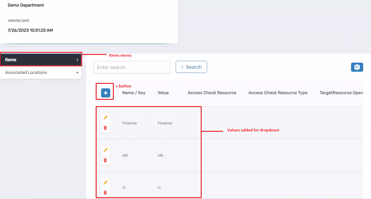 Workflow Page
