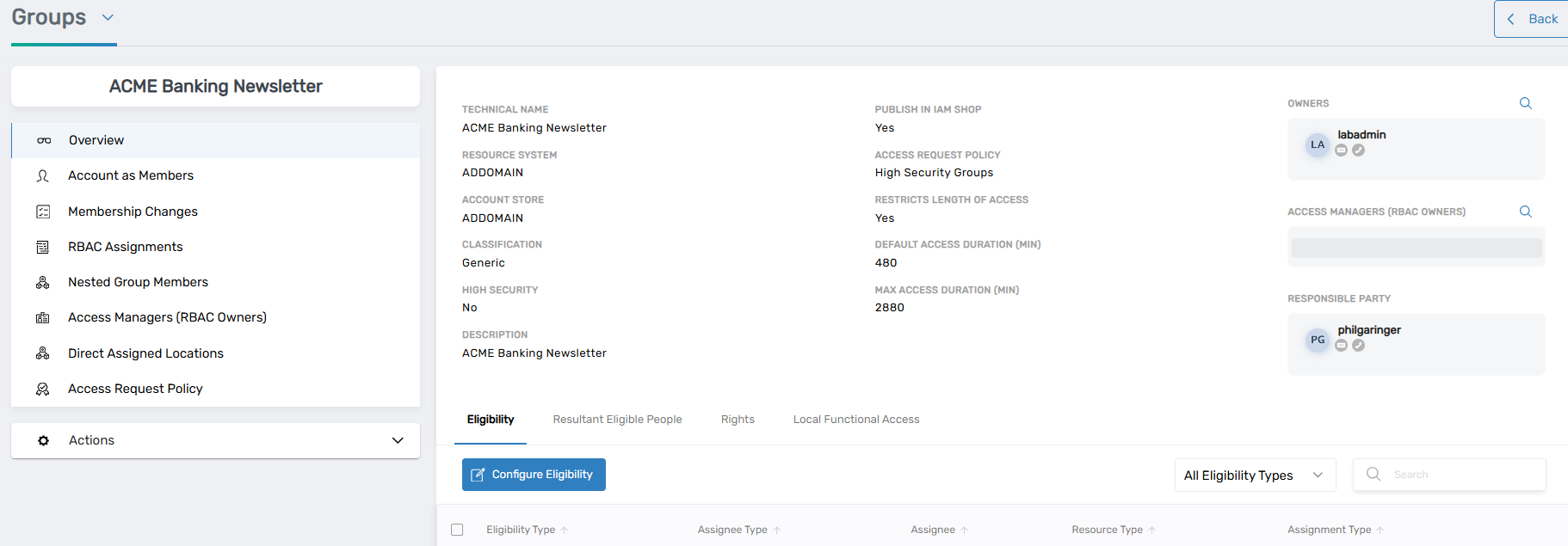 Resource Admin MIcroservices Interface