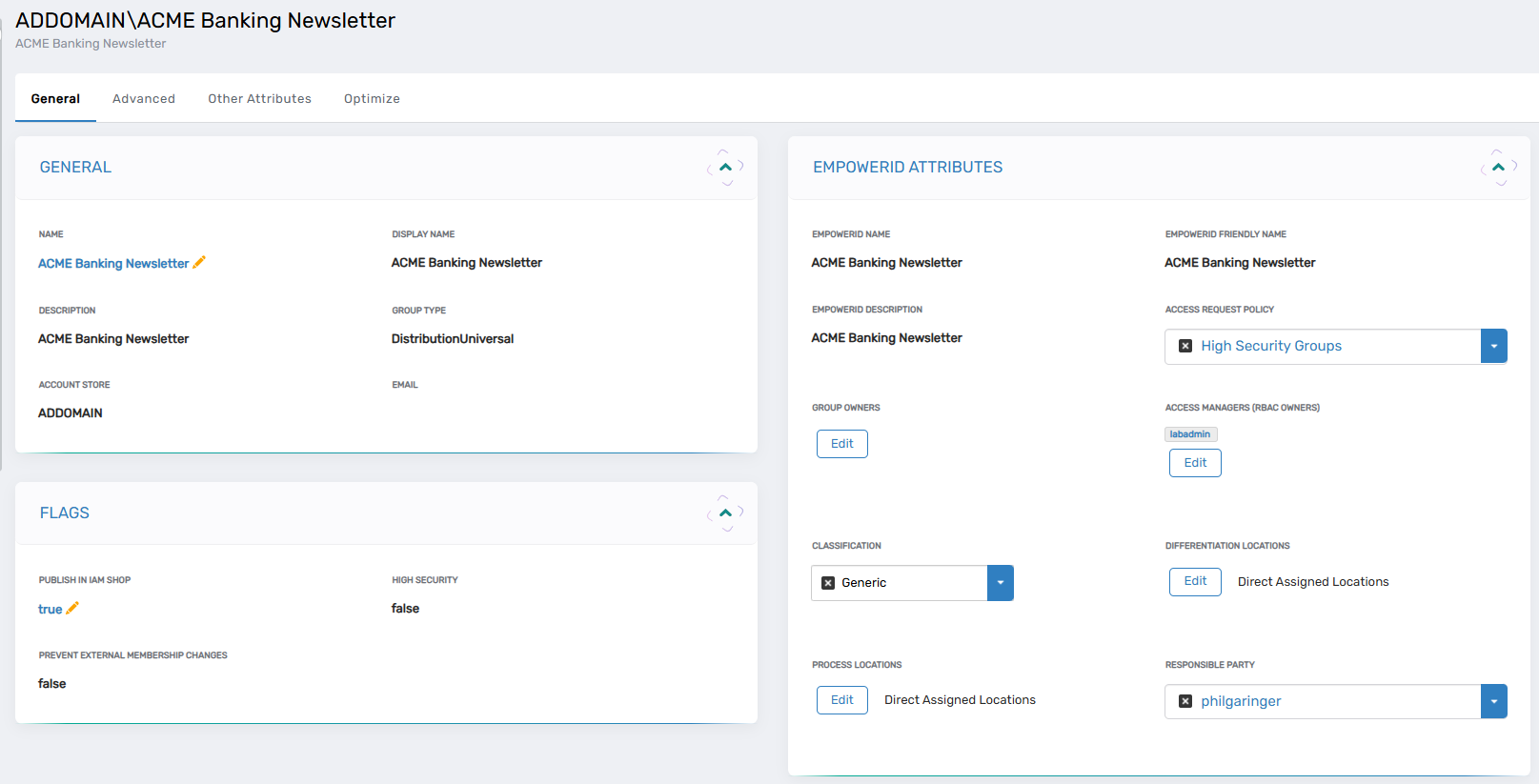 Resource ViewOne Classic Interface