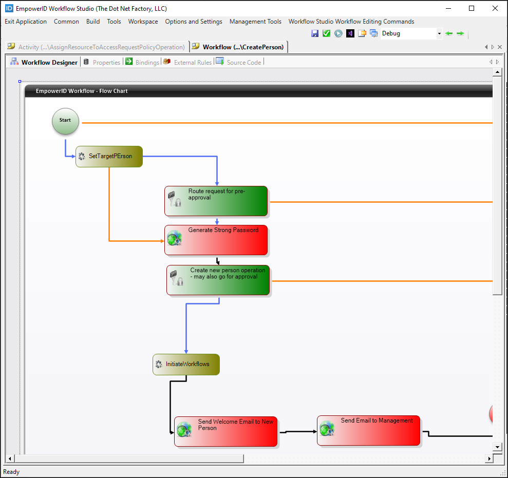 Workflow Page