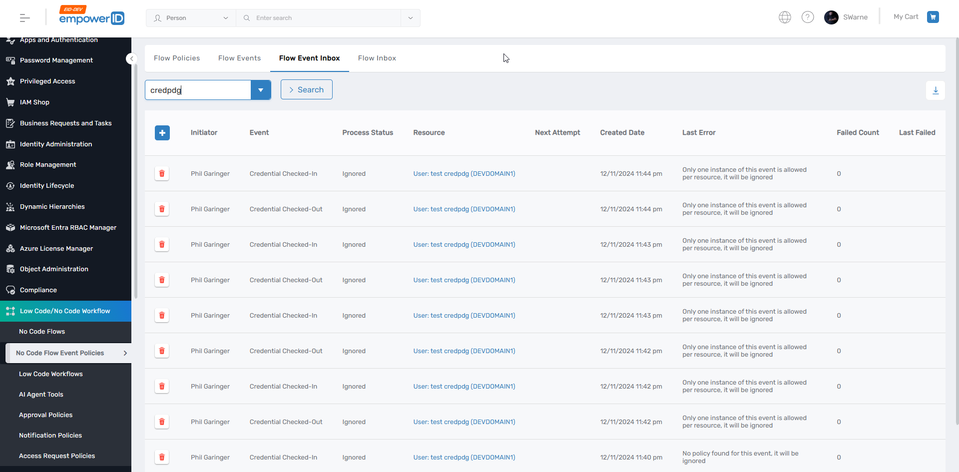 Flow Inbox