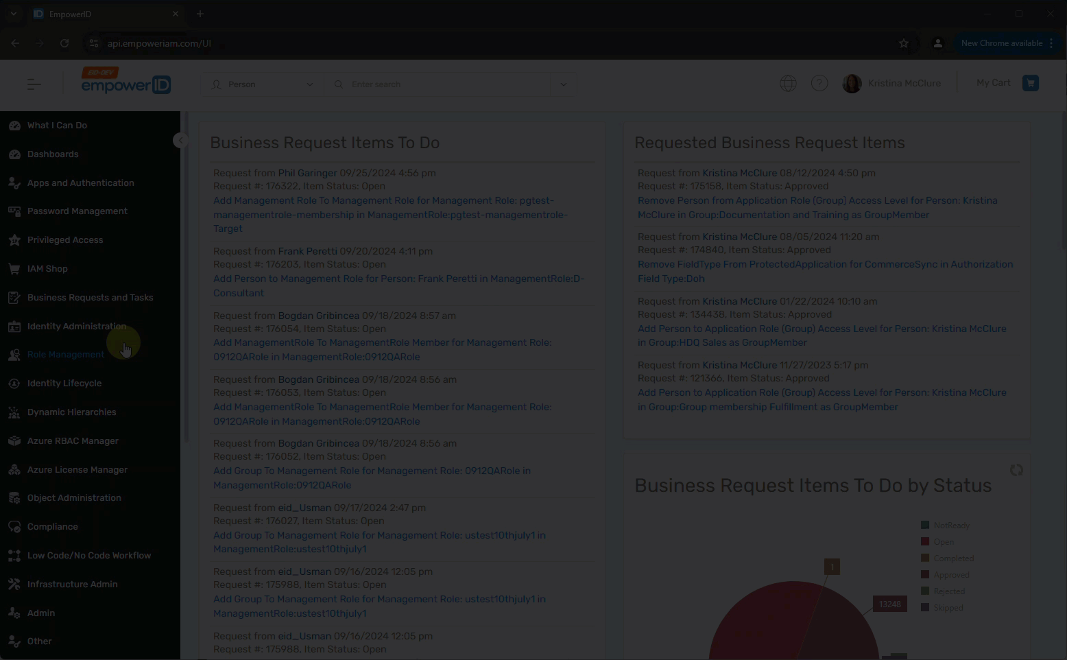 Navigate to Resource Admin