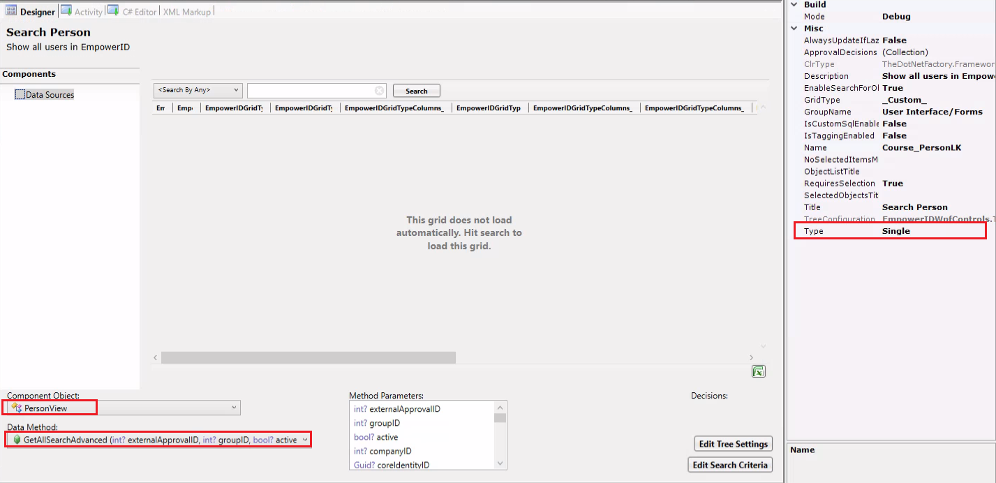 Workflow Page